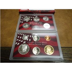 2005 US SILVER PROOF SET (WITH BOX)