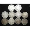 Image 1 : 10 ASSORTED BARBER DIMES
