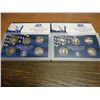 Image 1 : 1999 & 2000 US 50 STATE QUARTERS PROOF SETS