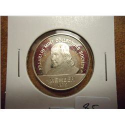 1/4 OZ. STERLING SILVER 1975 FRANKLIN MINT