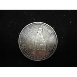 1967 CANADA SILVER 50 CENTS