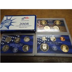 2008 US PROOF SET (WITH BOX) HARDER SET TO FIND