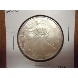 2003 AMERICAN SILVER EAGLE UNC