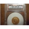 Image 1 : 1908-D GOLD $5 INDIAN HALF EAGLE NAC MS65