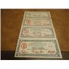 Image 1 : 2,5,10 & 20 PESOS WWII PHILIPINNES GUERRILLA MONEY