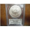Image 2 : 2012-S AMERICAN SILVER EAGLE PCGS MS70