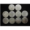 Image 2 : 10 ASSORTED 1890'S SEATED LIBERTY DIMES