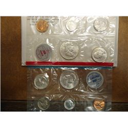 1963 SILVER US MINT SET (UNC) P/D (WITH ENVELOPE)
