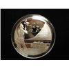Image 1 : 33.3 GRAM STERLING SILVER PROOF ROUND MONTANA