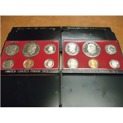 1975 & 1976 US PROOF SETS (WITH BOXES)