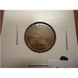 1908-S INDIAN HEAD CENT KEY DATE (EF/AU)