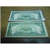 Image 2 : 1934-A & 1953-A $5 SILVER CERTIFICATES BLUE SEALS