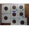 Image 1 : 1900-1907 INDIAN HEAD CENTS 8 COINS