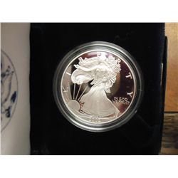 2002-W PROOF AMERICAN SILVER EAGLE