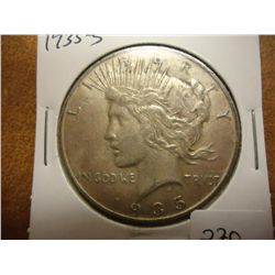 1935-S PEACE SILVER DOLLAR