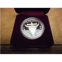 1982 CANADA REGINA SILVER DOLLAR PF .3750 OZ. ASW