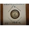 Image 1 : 1919-C NEWFOUNDLAND SILVER 5 CENTS
