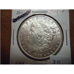 1885 MORGAN SILVER DOLLAR UNC