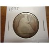 Image 1 : 1875 SEATED LIBERTY HALF DOLLAR