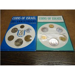 1967 & 1968 ISRAEL SPECIMEN SETS ORIGINAL MINT