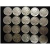 Image 1 : 20 ASSORTED FULL DATE 1930'S BUFFALO NICKELS