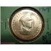 Image 1 : 1947 PHILIPINNES SILVER 50 CENTAVOS UNC