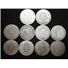 Image 2 : 10 ASSORTED 1891 SEATED LIBERTY DIMES