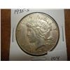 Image 1 : 1935-S PEACE SILVER DOLLAR
