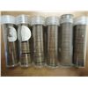 Image 2 : 6 SOLID DATE ROLLS OF LINCOLN CENTS SEE DESCRIPT.