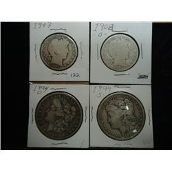 NICE 4 COIN LOT SEE DESCRIPTION