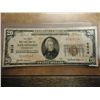 Image 1 : 1929 TYPE I $20 NATIONAL CURRENCY 1ST NATIONAL