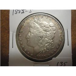 1885-S MORGAN SILVER DOLLAR