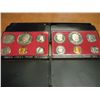Image 1 : 1973 & 1974 US PROOF SETS (WITH BOXES)