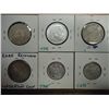 Image 2 : 6 GERMAN SILVER COINS SEE DESCRIPTION