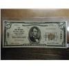 Image 1 : 1929 TYPE I $5 NATIONAL CURRENCY FIRST-MECHANICS