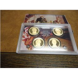 2010 US PRESIDENTIAL DOLLAR PROOF SET WITH BOX