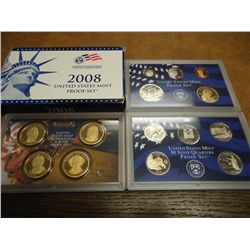 2008 US PROOF SET (WITH BOX) 14 PIECES