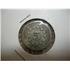 Image 2 : 1868 SHIELD NICKEL FILLED HOLE