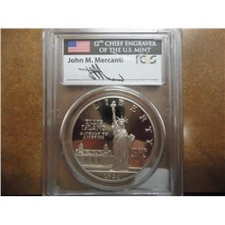 1986-S STATUE OF LIBERTY SILVER DOLLAR PCGS PR69