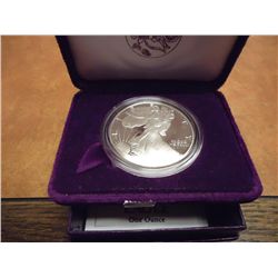 1990-S PROOF AMERICAN SILVER EAGLE