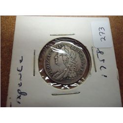 1758 GREAT BRITAIN SILVER 6 PENCE