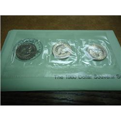 1980 P/D/S SBA DOLLAR SOUVENIR SET