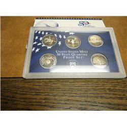 1999 US 50 STATE QUARTERS PROOF SET WITH BOX