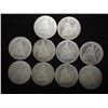 Image 1 : 10 ASSORTED 1880'S SEATED LIBERTY DIMES