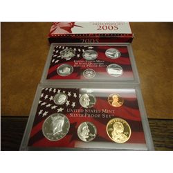 2005 US SILVER PROOF SET (WITH BOX)