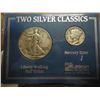 Image 1 : MERCURY DIME & WALKING LIBERTY HALF DOLLAR