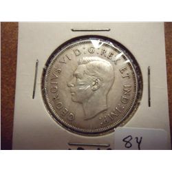 1946 CANADA SILVER 50 CENTS