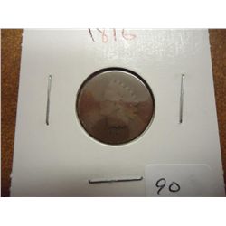 1876 INDIAN HEAD CENT SEMI KEY