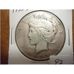 1935-S PEACE SILVER DOLLAR
