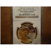 Image 1 : 2008 GILT CANADA SILVER DOLLAR NGC PF69